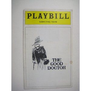 The Good Doctor Playbill Broadway Theatre March 1974 Rene Auberjonois Plummer